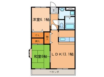 間取図 ひまわり