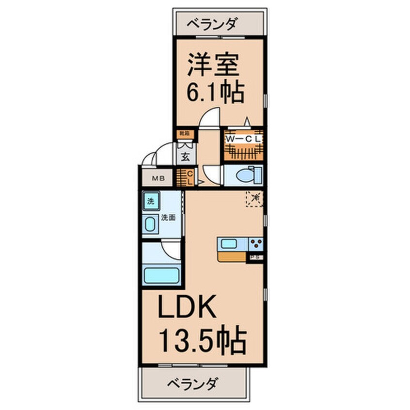 間取図 グレーシア上前津