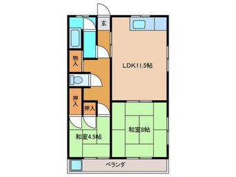 間取図 刈谷第３東海ビル