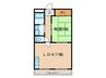 ジュージコーポＮｏ１ 1LDKの間取り