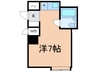 パリーマンション 1Rの間取り