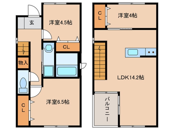 間取り図 六角堂東町３－１KODATEXⅠA
