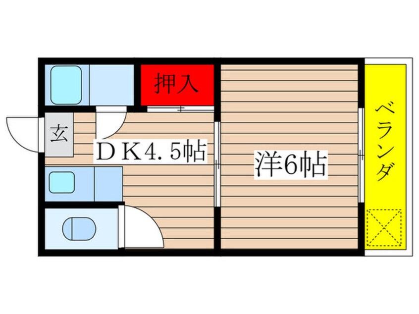 間取図 みやぢビル