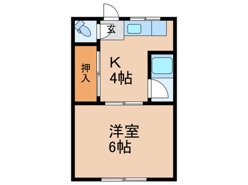 間取図 みのり荘3棟