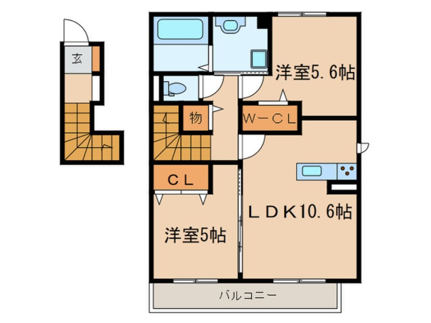 間取図 グランデ　Ａ棟