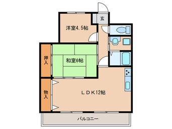 間取図 千代田グランデ