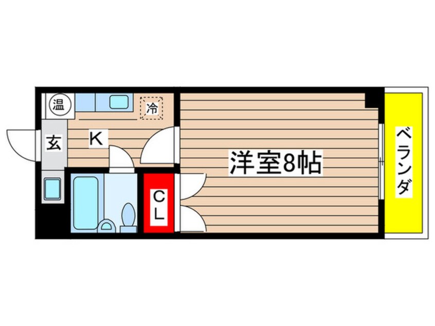 間取図 カドヤビル