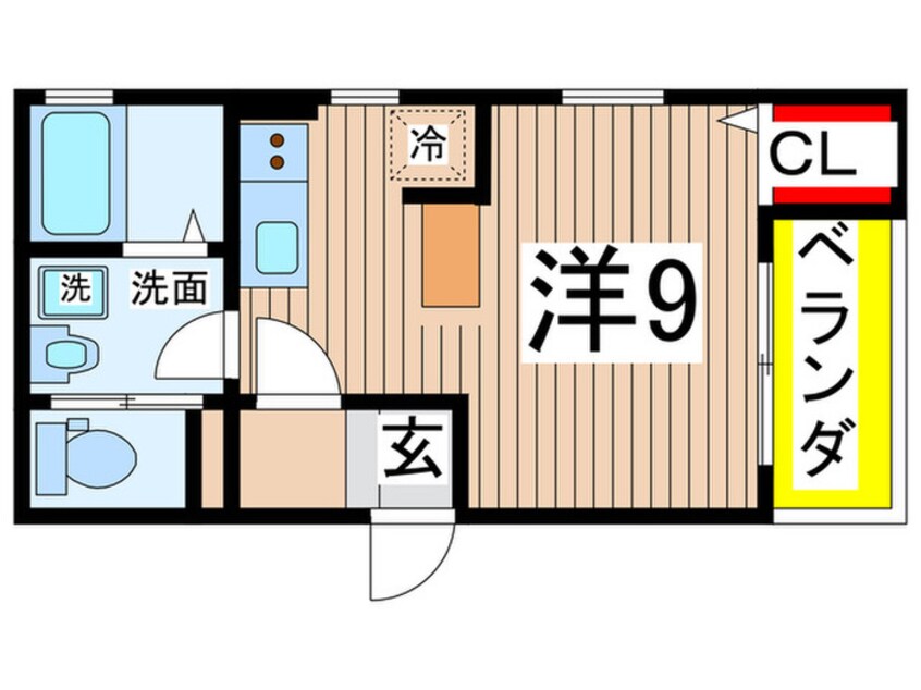 間取図 パインスコッチ