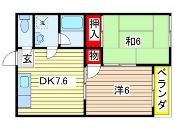 間取図 たねむらビル