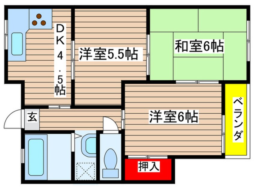 間取図 タカサゴコ－ポ