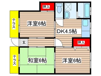 間取図 タカサゴコ－ポ