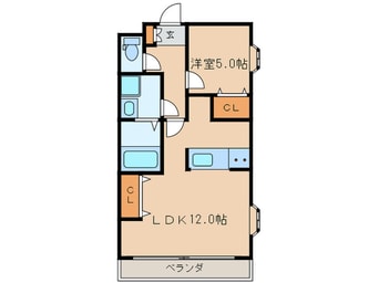 間取図 リバパレス鶴舞