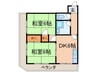 太田ビル 2DKの間取り