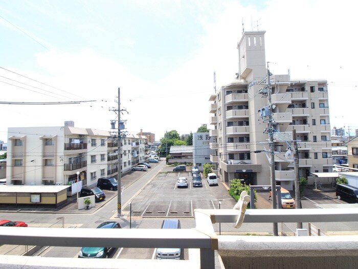 室内からの展望 キャッスルシティ城崎Ⅰ