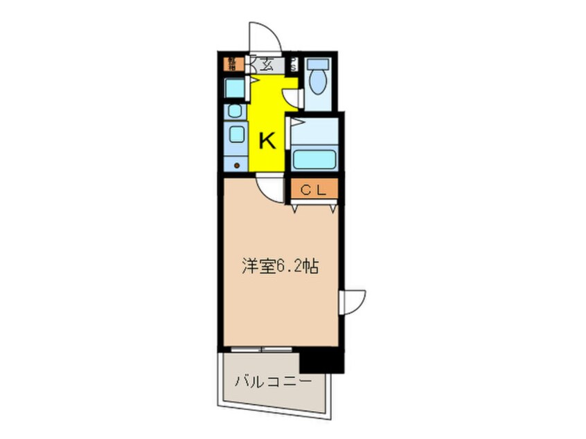 間取図 プレサンス桜通アベニュー(408)