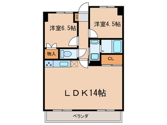 間取図 サングリ－ン