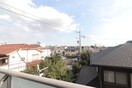 室内からの展望 ユング城山