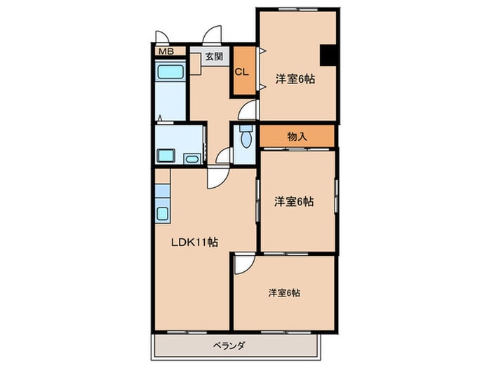 間取り図 ファミール大道