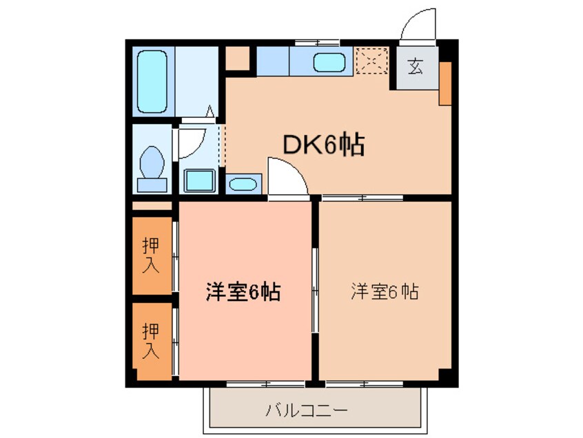 間取図 メゾン　アドニス