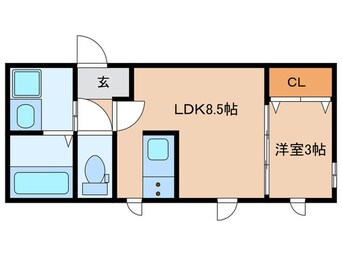 間取図 アーバンキャッスル東岡崎