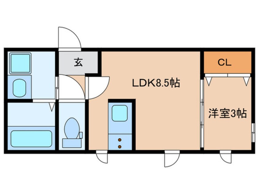 間取図 アーバンキャッスル東岡崎