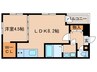 MOVE名城公園 1LDKの間取り