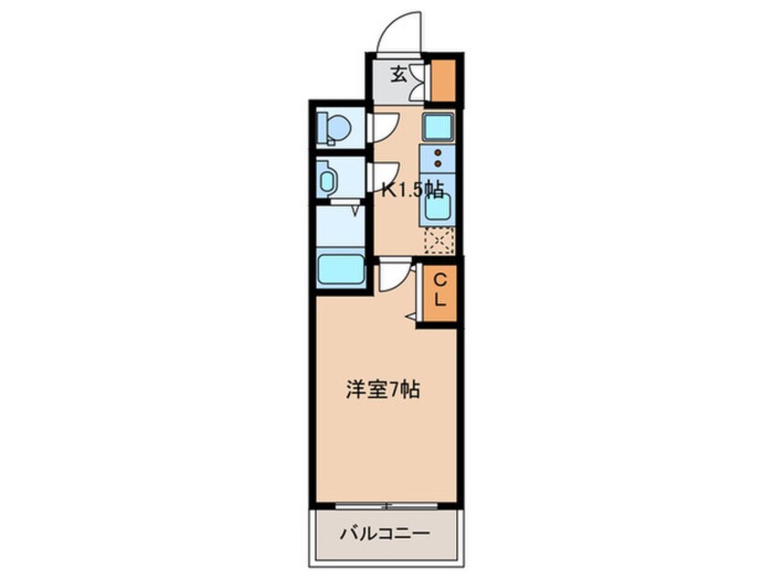 間取図 メイクスWアート丸の内