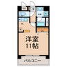 JIN 1Rの間取り
