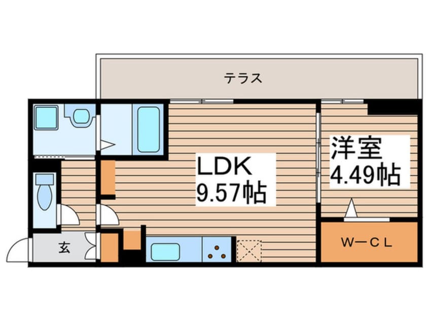 間取図 エスポワール星崎