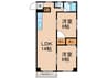 平和第二マンション 2LDKの間取り
