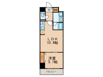 間取図 グランルクレ新栄ウエスト