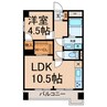 ハウスマローネ 1LDKの間取り