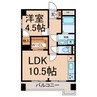 ハウスマローネ 1LDKの間取り