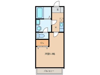 間取図 クレフラスト坂井戸