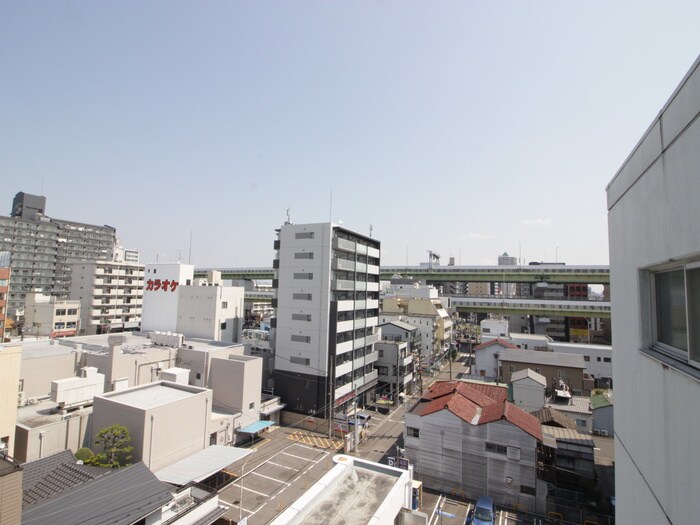 室内からの展望 田中ビル