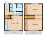 サイプレス福森 2DKの間取り