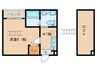 アミカルルーチェ南川 1Kの間取り