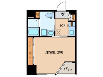 間取図 ＧＲＡＮＤＵＫＥ代官町