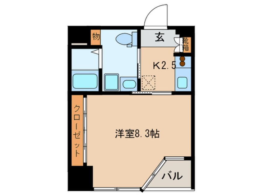 間取図 ＧＲＡＮＤＵＫＥ代官町