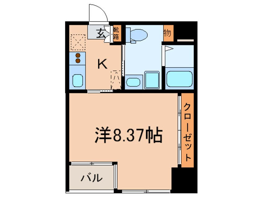 間取図 ＧＲＡＮＤＵＫＥ代官町