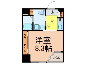 間取図 ＧＲＡＮＤＵＫＥ代官町