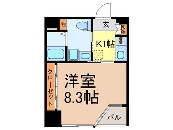 間取図 ＧＲＡＮＤＵＫＥ代官町