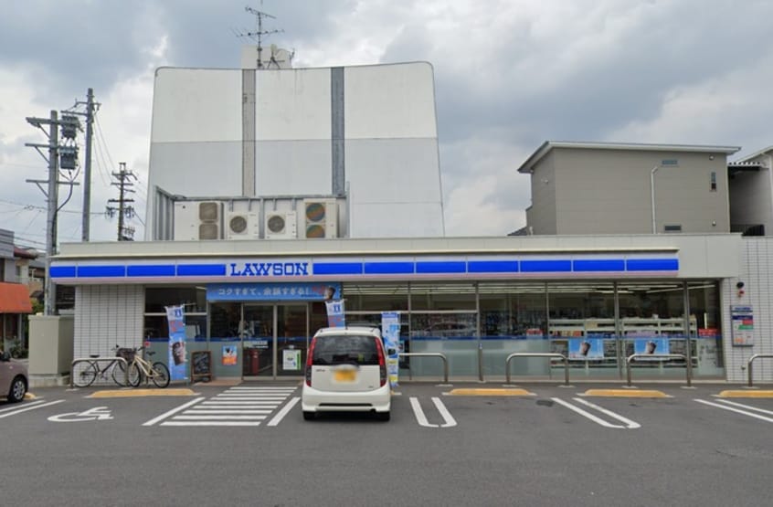 ローソン北区金城町店(コンビニ)まで80m パークサイドＫ