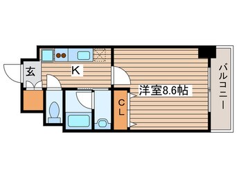 間取図 レジディア高岳