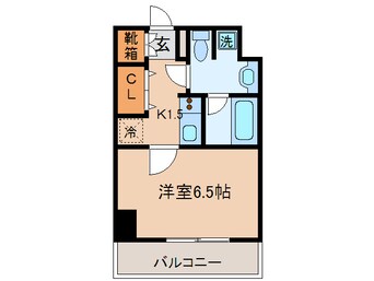 間取図 レジディア高岳