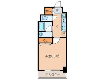 間取図 レジディア高岳