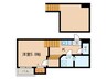 Glanz栄生 1Kの間取り