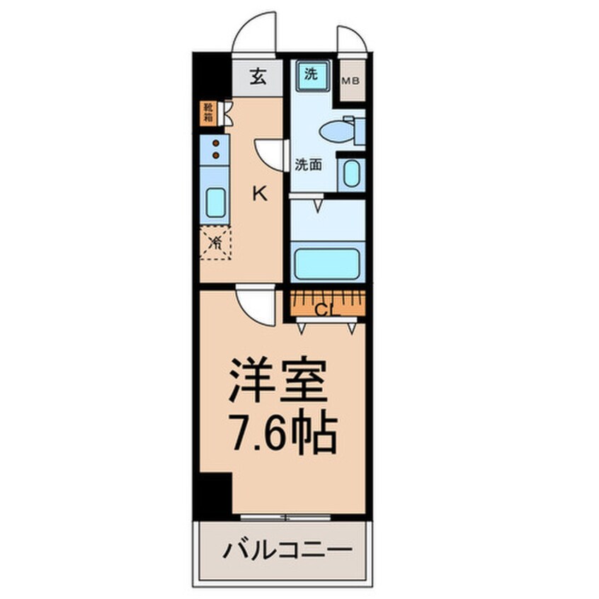 間取図 ノステルコート岡崎