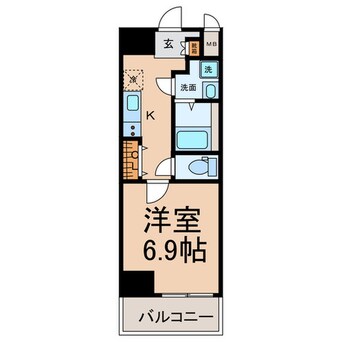 間取図 ノステルコート岡崎