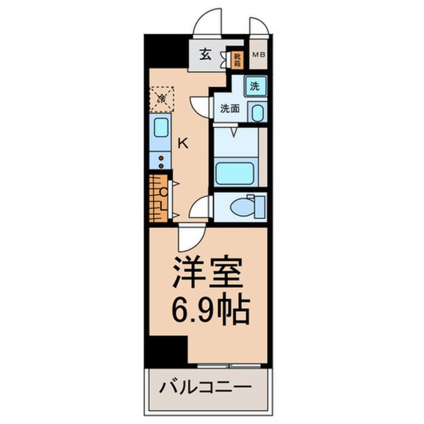 間取図 ノステルコート岡崎